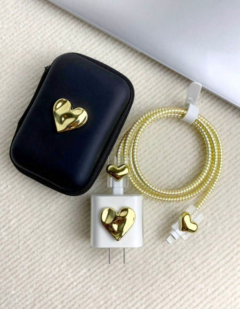 Estuche Grande + Protector de cargador completo.