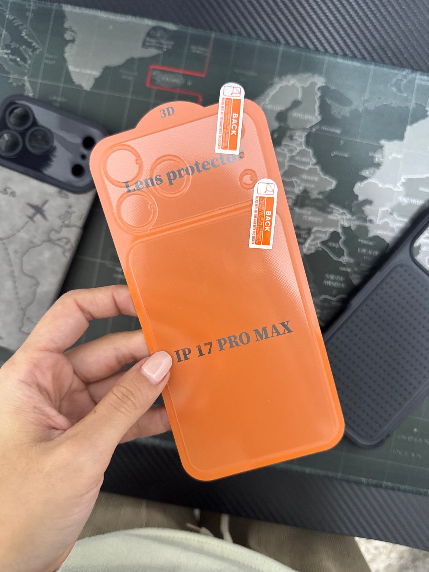 Back Protector/ Protector para la parte Trasera del IPHONE serie 17