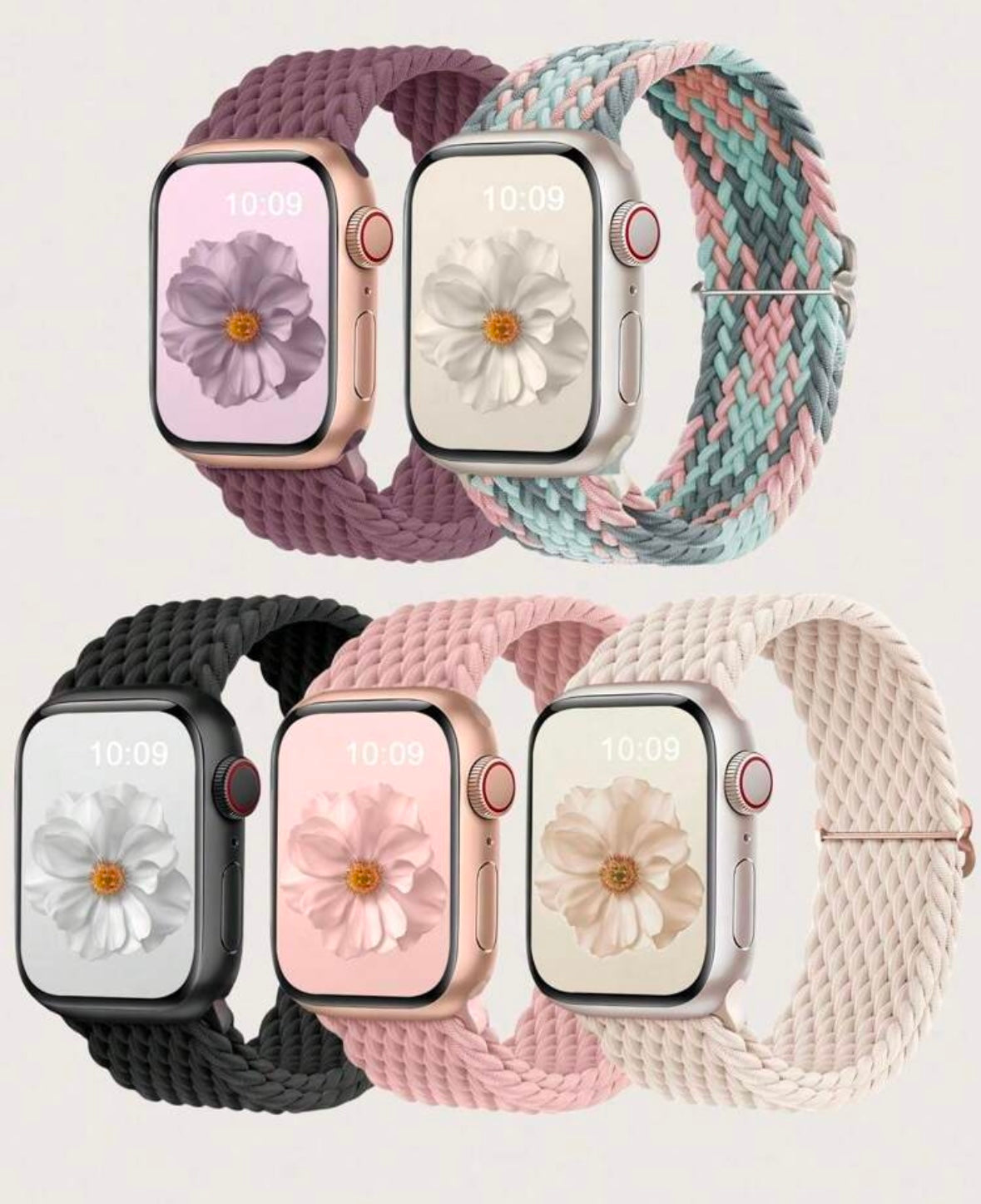 Pack de 5 Correas Nylon